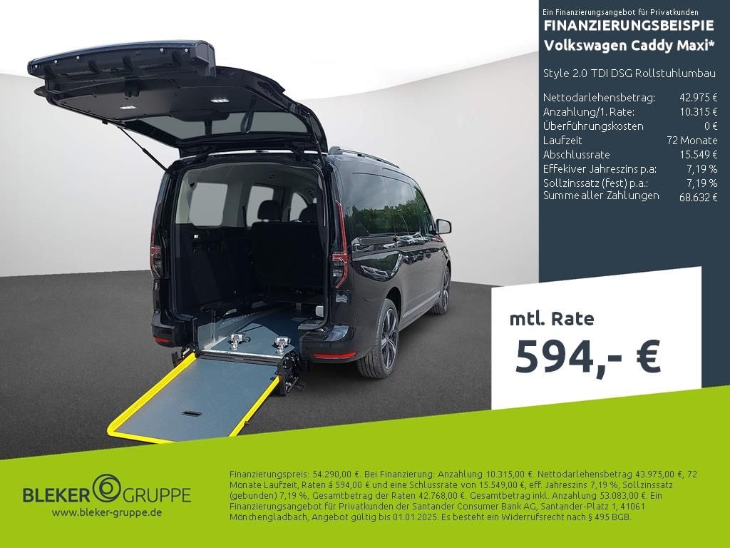 Volkswagen Caddy Maxi 2025