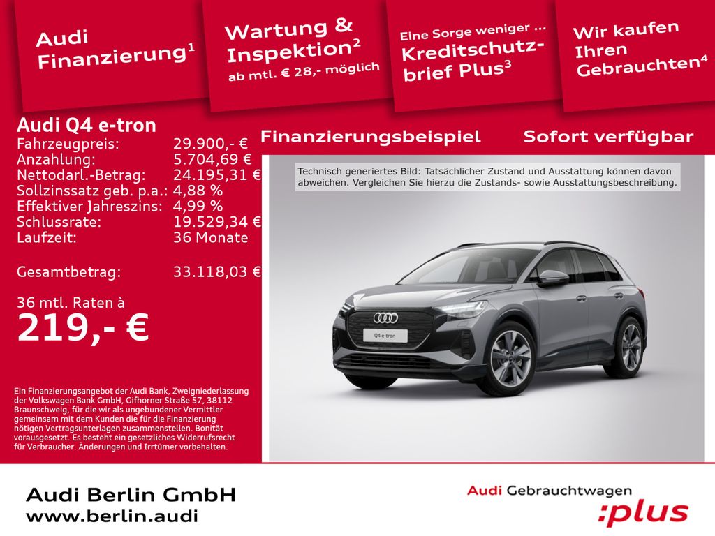 Audi Q4 e-tron 2022