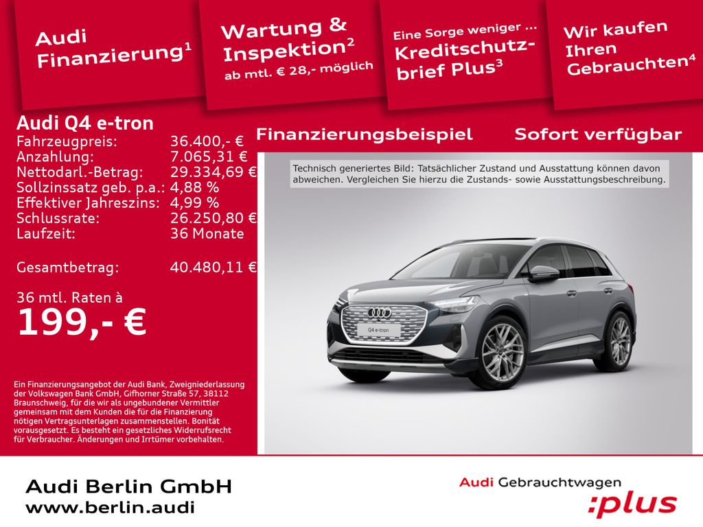 Audi Q4 e-tron 2023