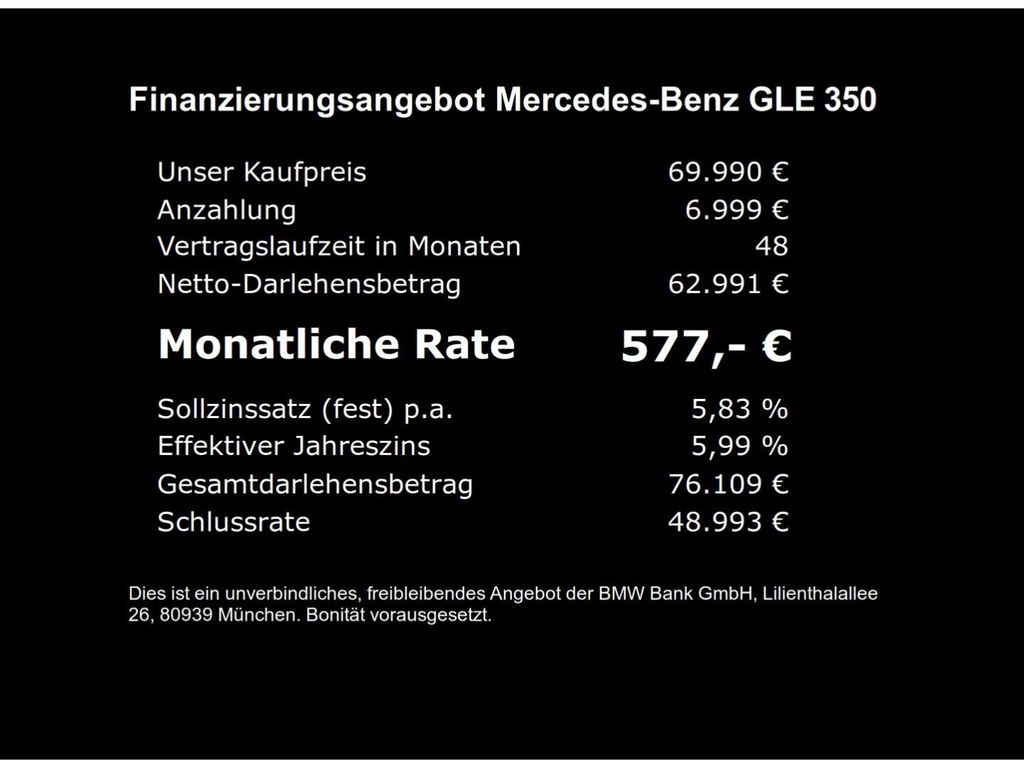 Mercedes-Benz GLE 350 2020