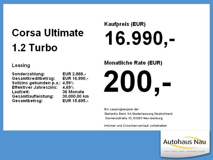 Opel Corsa 2022