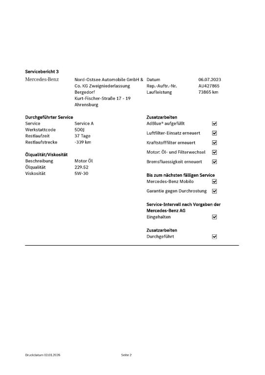 Mercedes-Benz A 220 2020