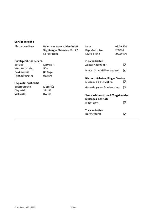 Mercedes-Benz A 220 2020