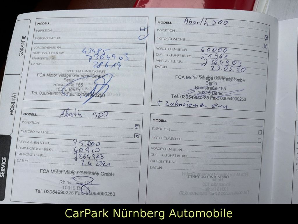 Abarth 595 Turismo 2015