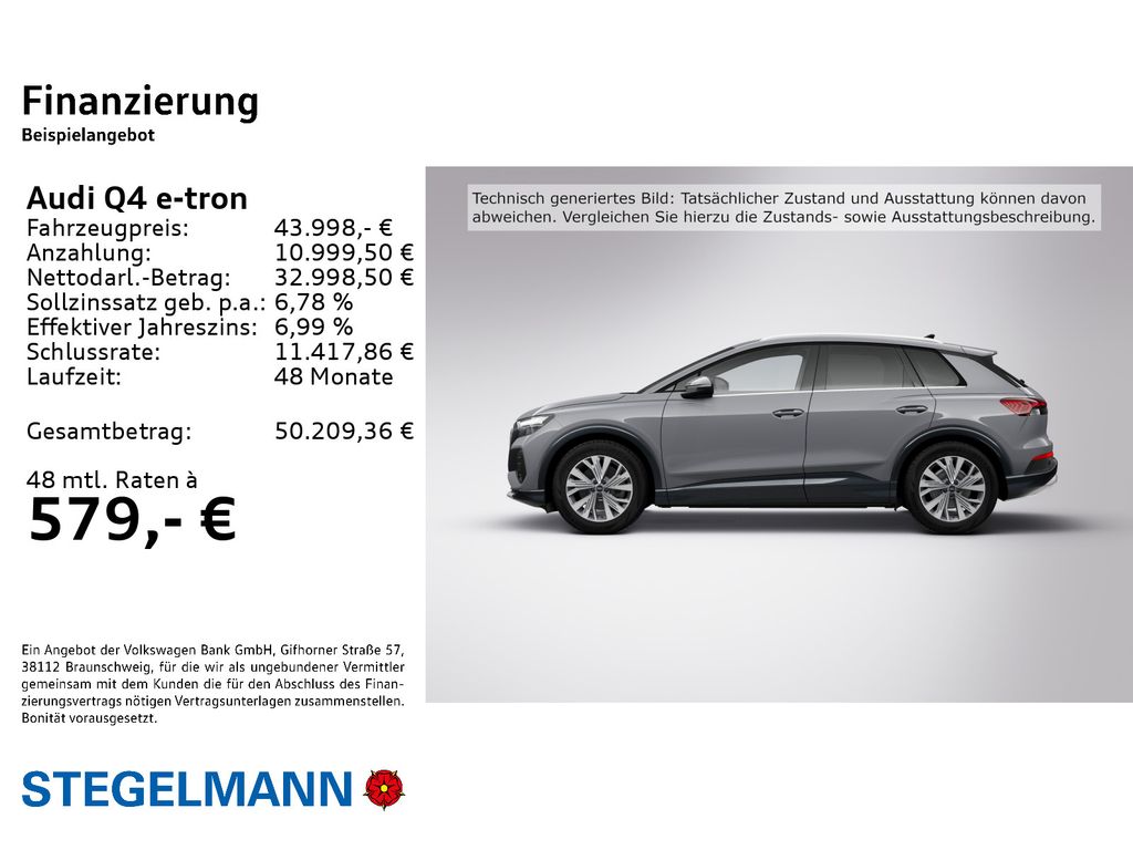 Audi Q4 e-tron 2025