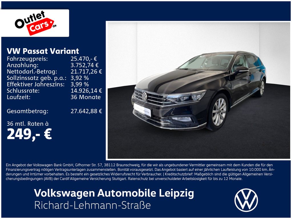 Volkswagen Passat Variant 2022