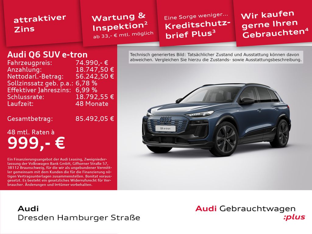 Audi Q6 e-tron 2025