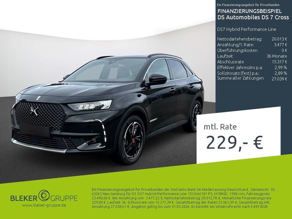 DS Automobiles DS7 (Crossback) 2022