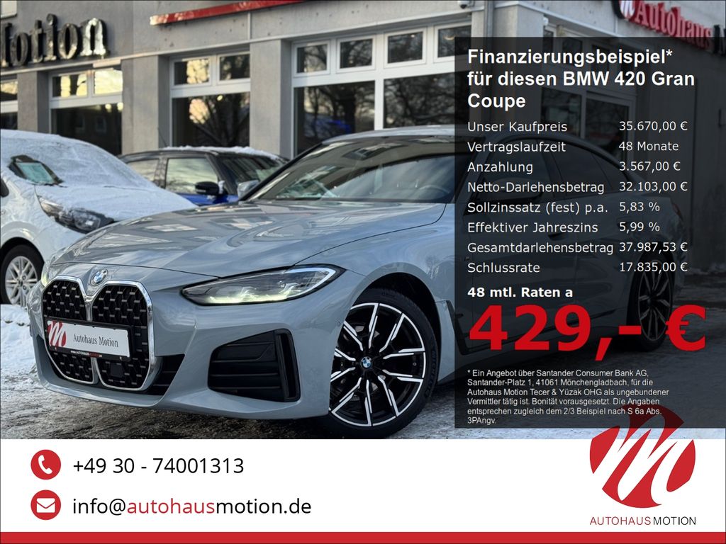 BMW 420 Gran Coupé 2022
