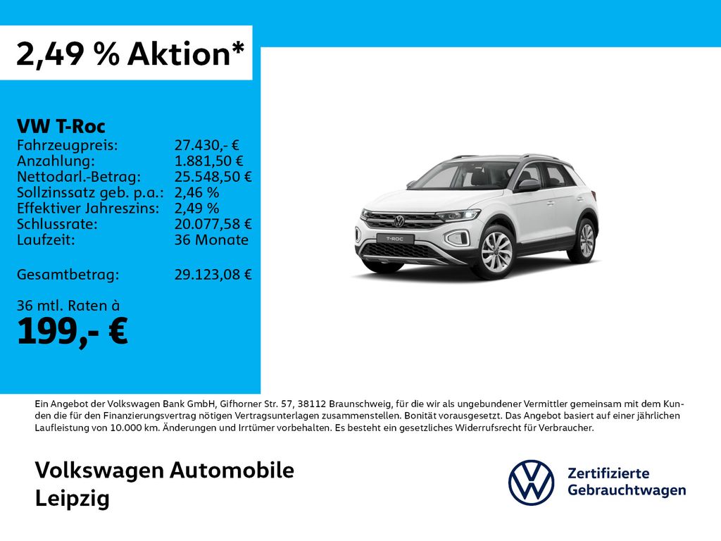 Volkswagen T-Roc 2025