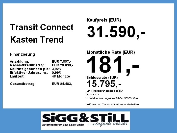 Ford Transit Connect 2025