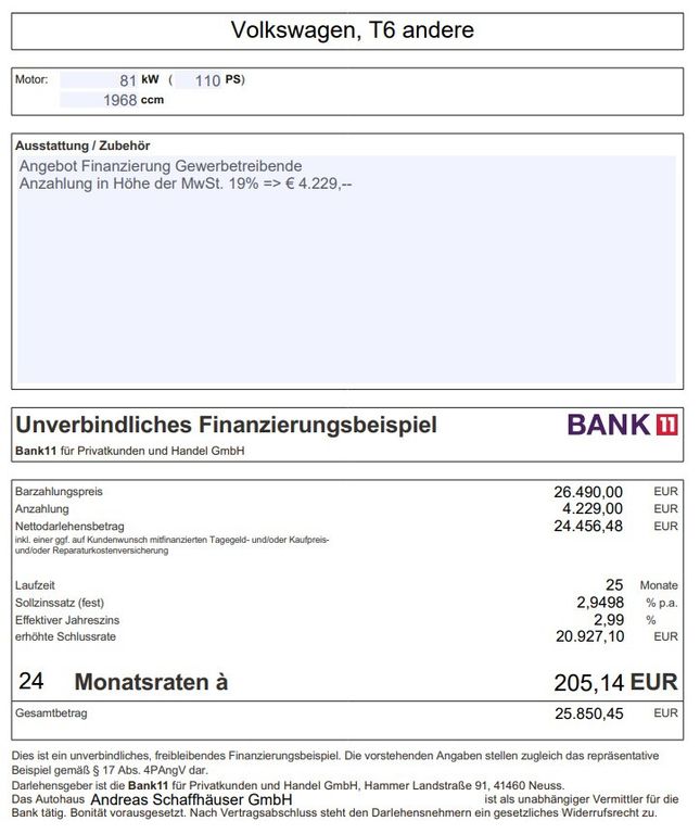 Volkswagen T6 Transporter 2022