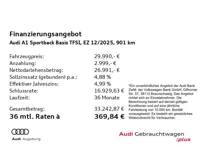 Audi A1 2025