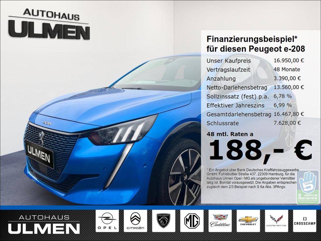 Peugeot e-208 2021