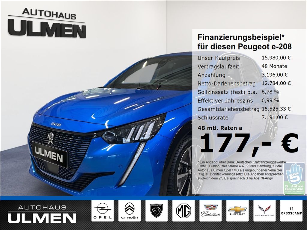 Peugeot e-208 2021