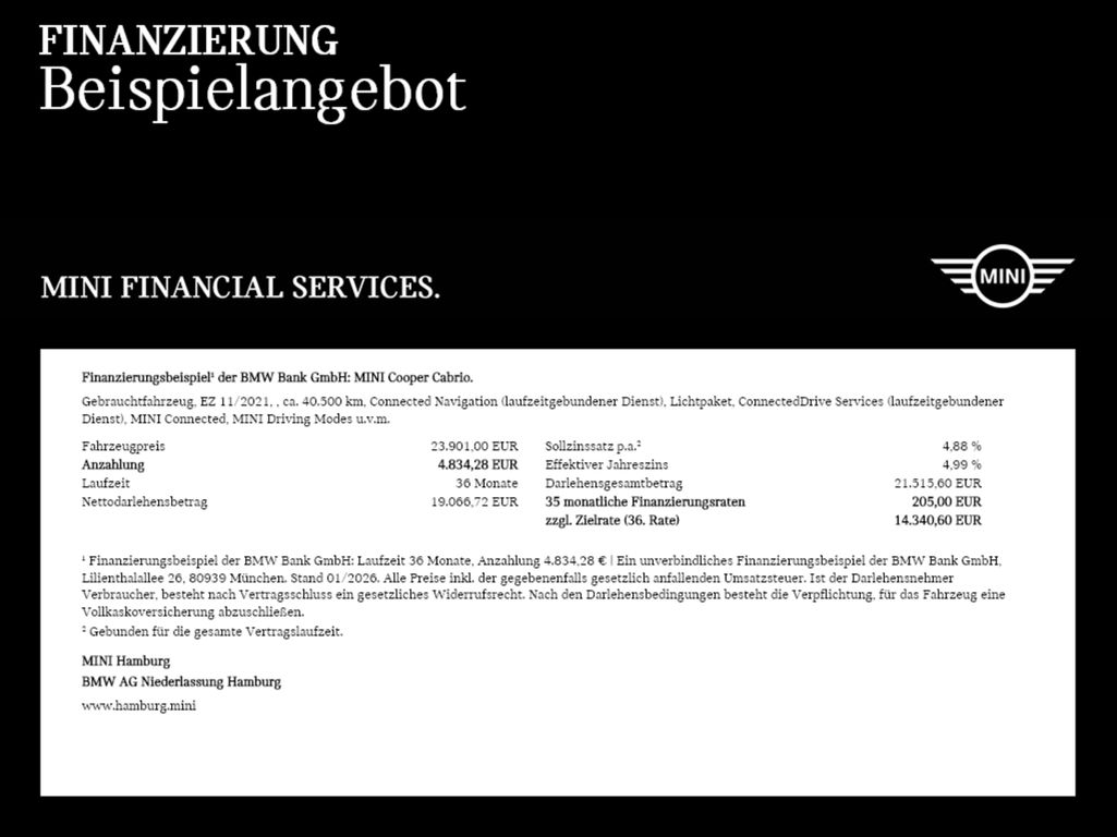 MINI Cooper Cabrio 2021