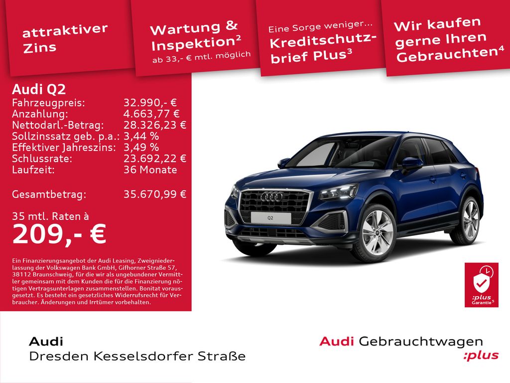 Audi Q2 2025