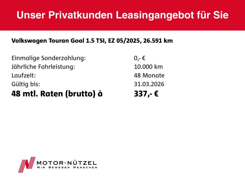 Volkswagen Touran 2025