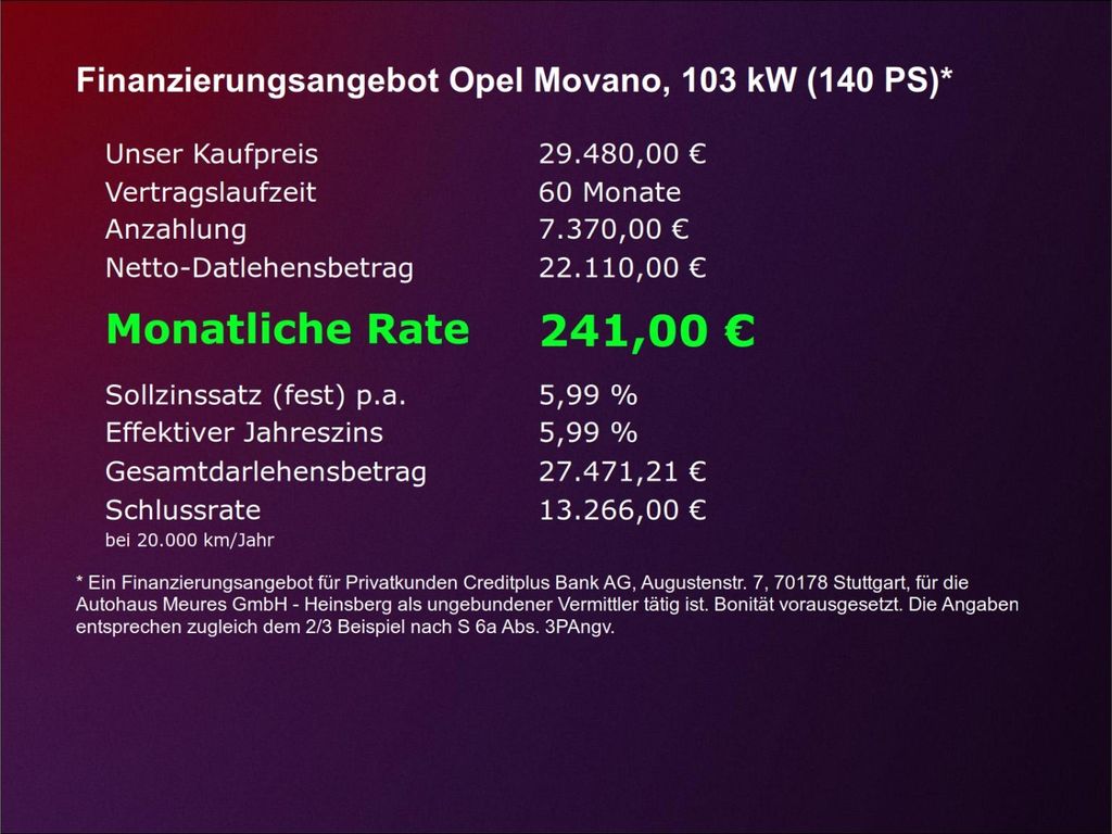 Opel Movano 2025
