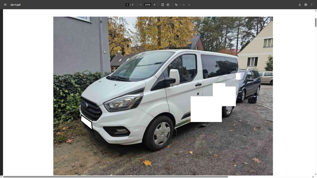 Ford Transit Custom 2020