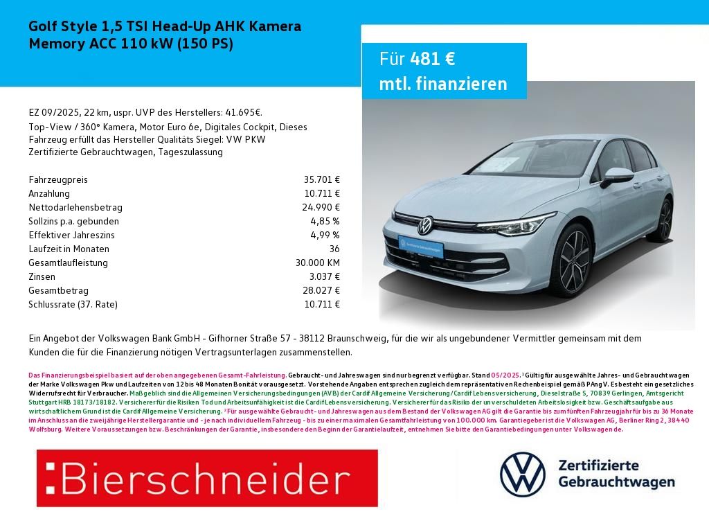 Volkswagen Golf 2025