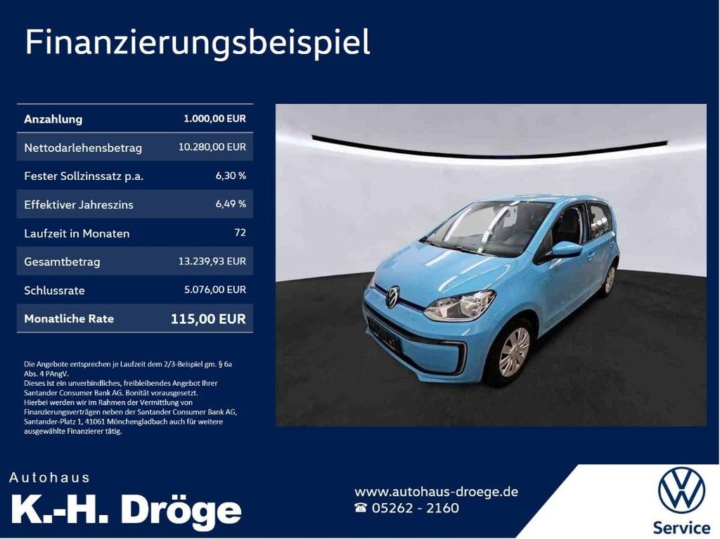 Volkswagen e-up! 2020