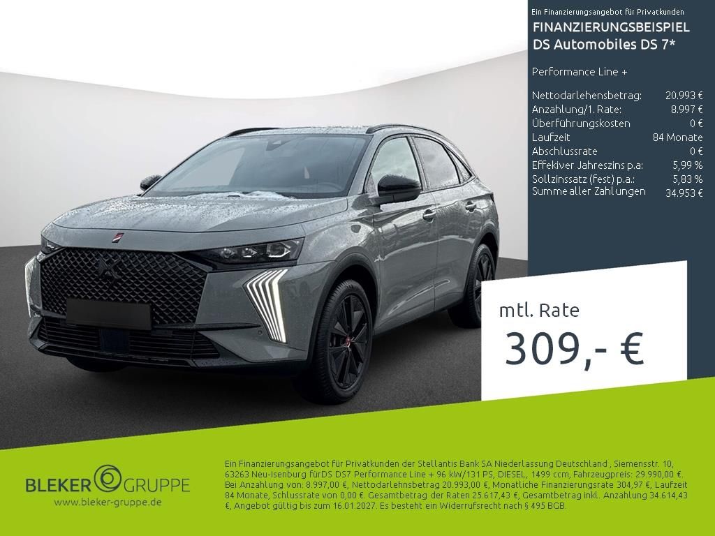 DS Automobiles DS7 (Crossback) 2023
