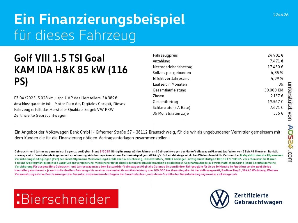 Volkswagen Golf 2025