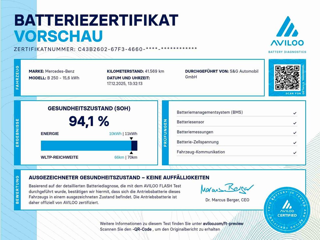 Mercedes-Benz B 250 2021