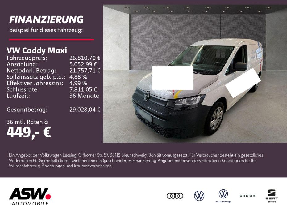 Volkswagen Caddy Maxi 2022