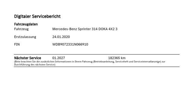 Mercedes-Benz Sprinter 2020