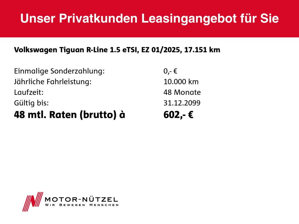 Volkswagen Tiguan 2025