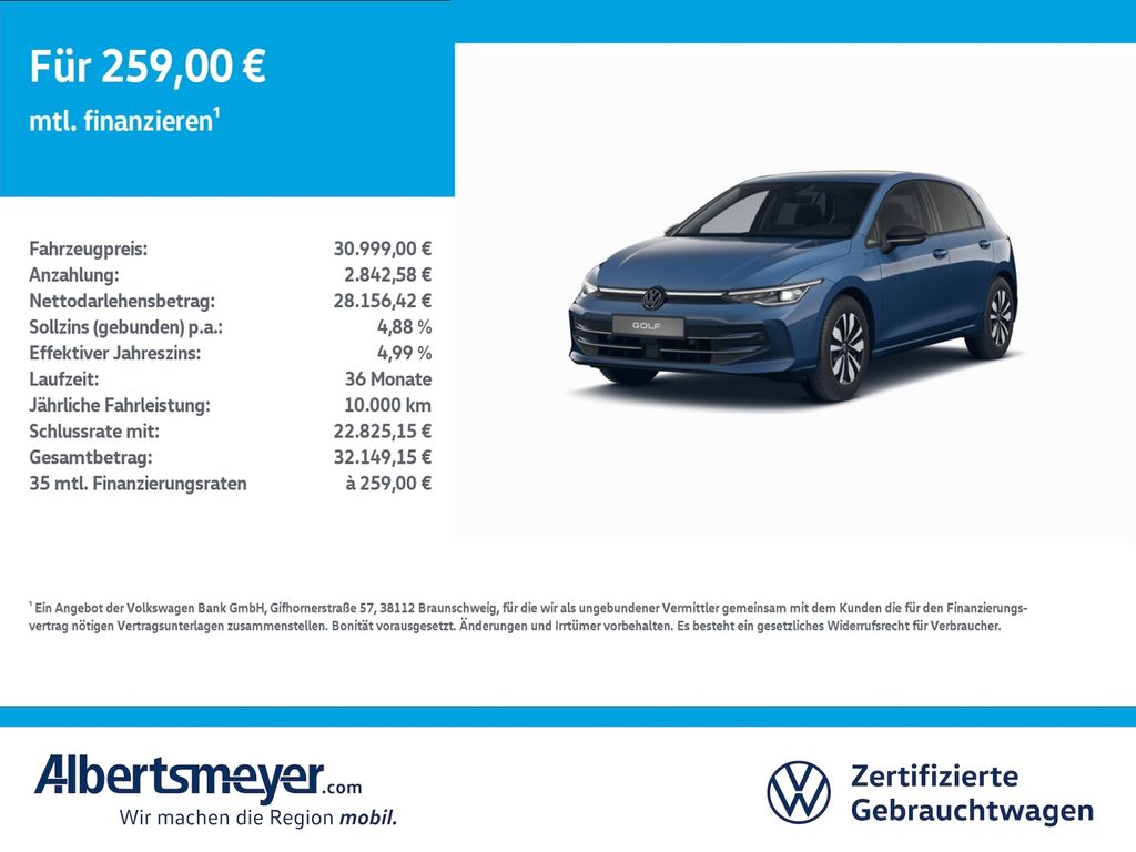 Volkswagen Golf 2025