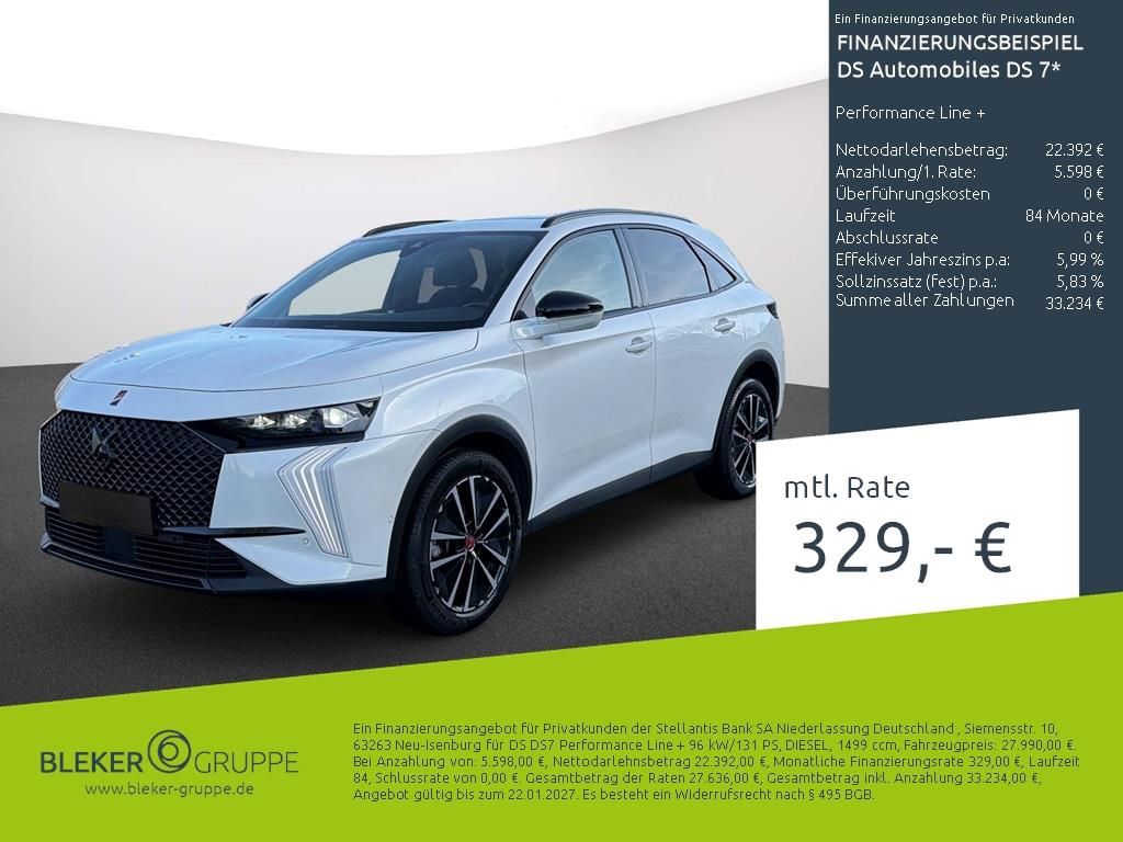 DS Automobiles DS7 (Crossback) 2023