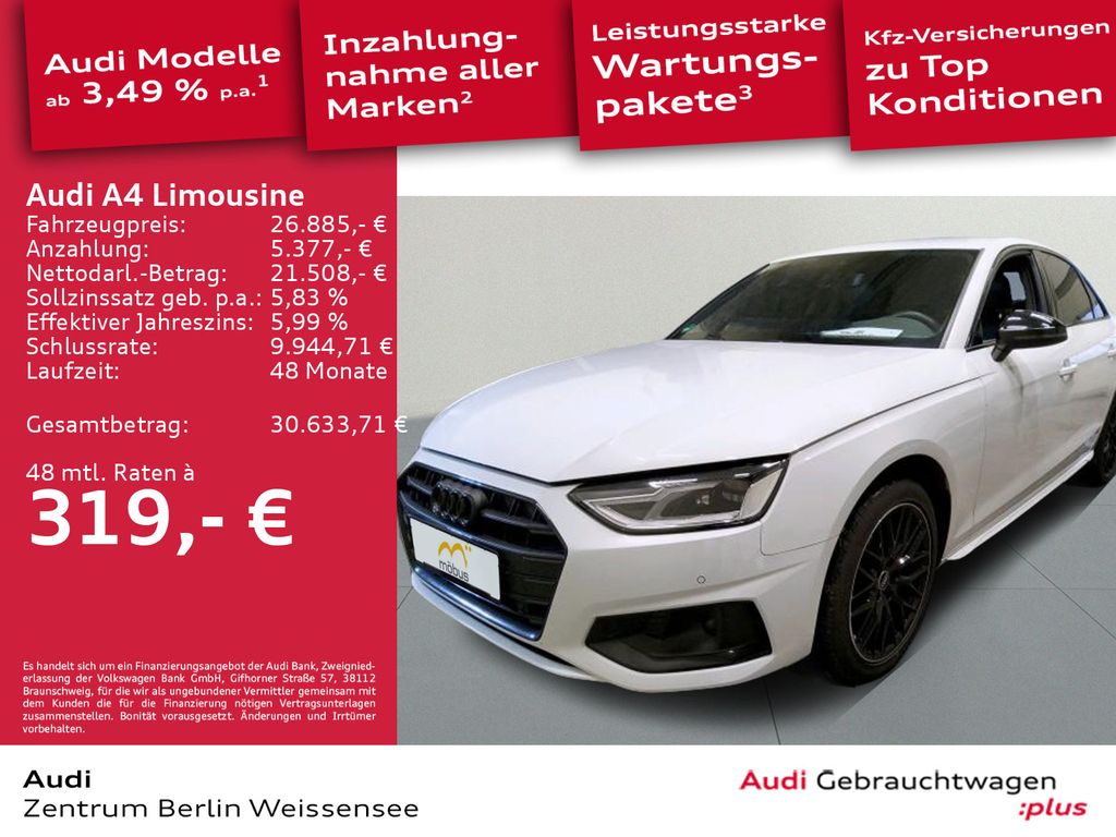 Audi A4 2022