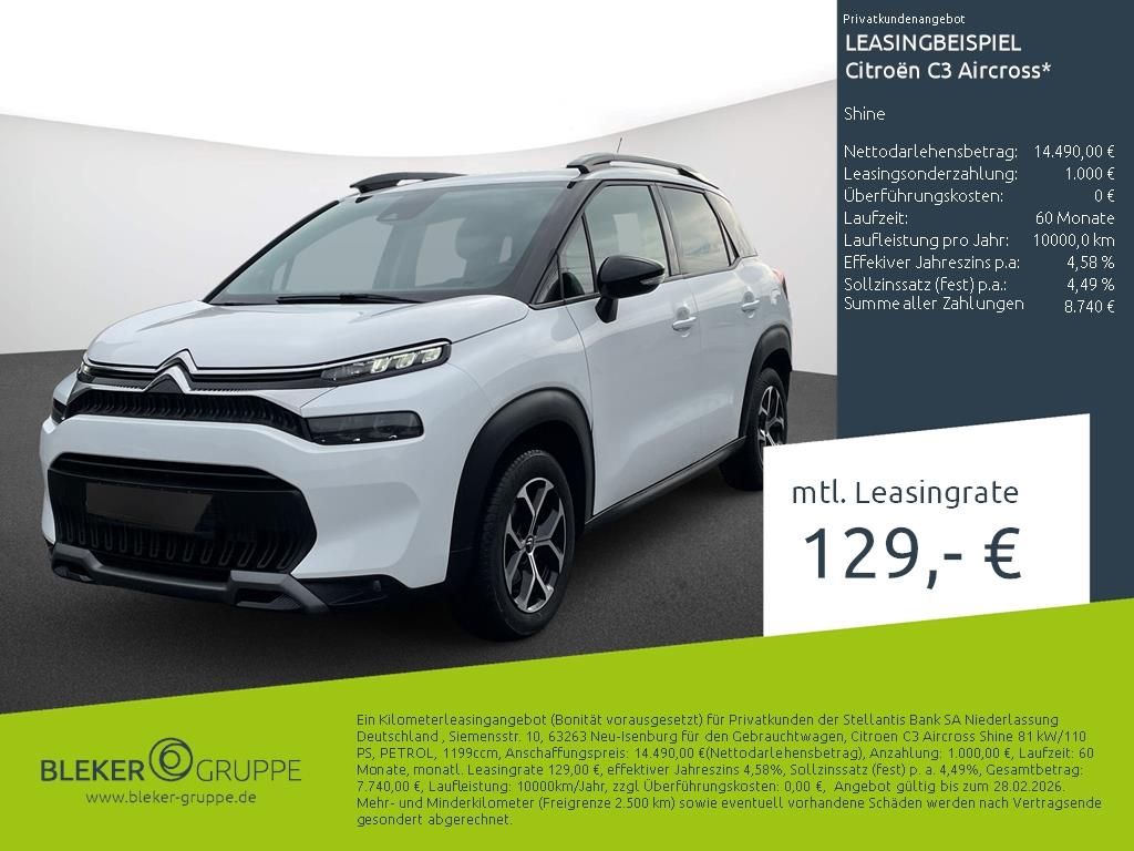 Citroën C3 Aircross 2023
