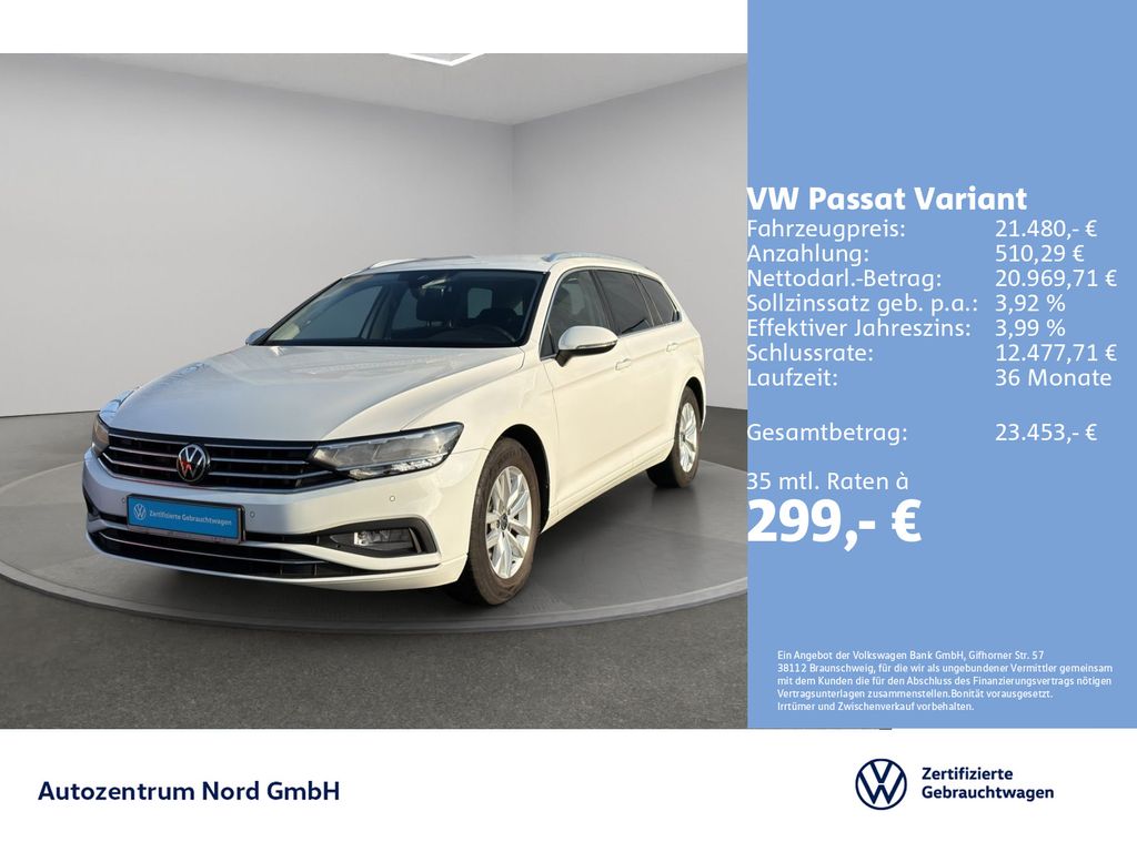 Volkswagen Passat Variant 2021