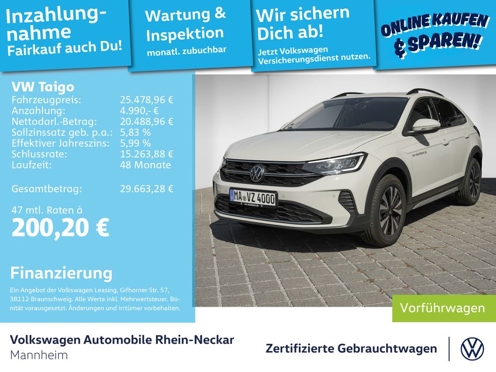 Volkswagen Taigo 2025