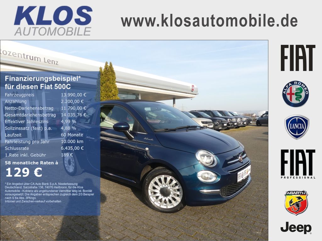 Fiat 500C 2021