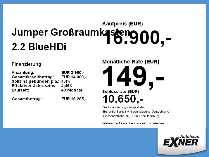 Citroën Jumper 2020