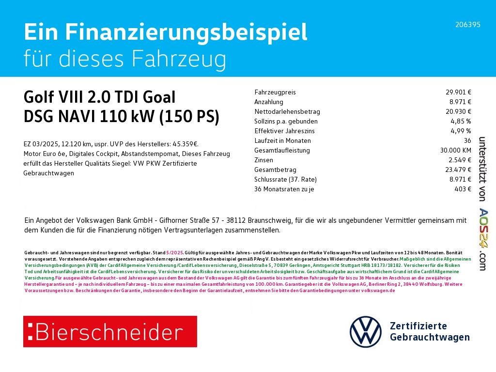 Volkswagen Golf 2025