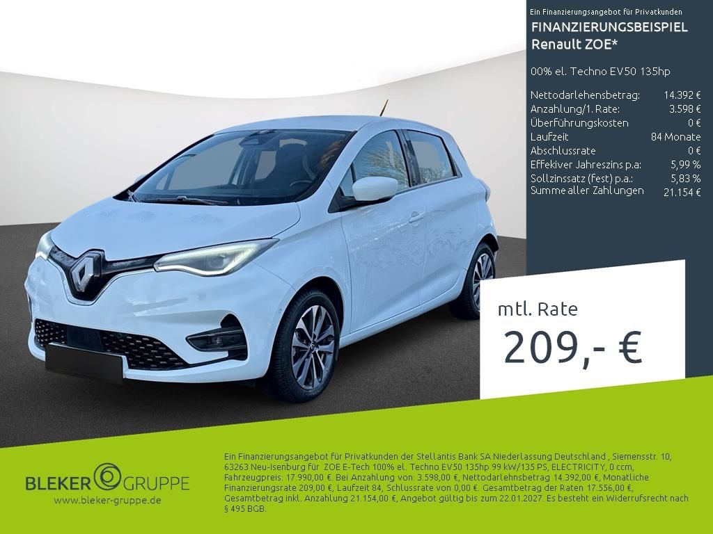 Renault ZOE 2022