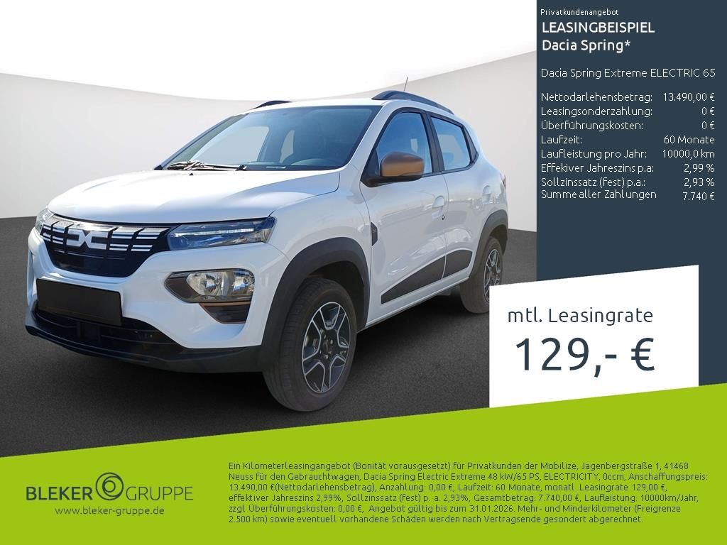 Dacia Spring 2023