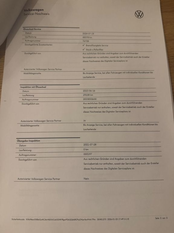 Volkswagen Touran 2021