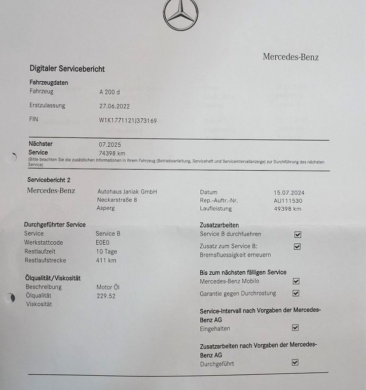 Mercedes-Benz A 200 2022