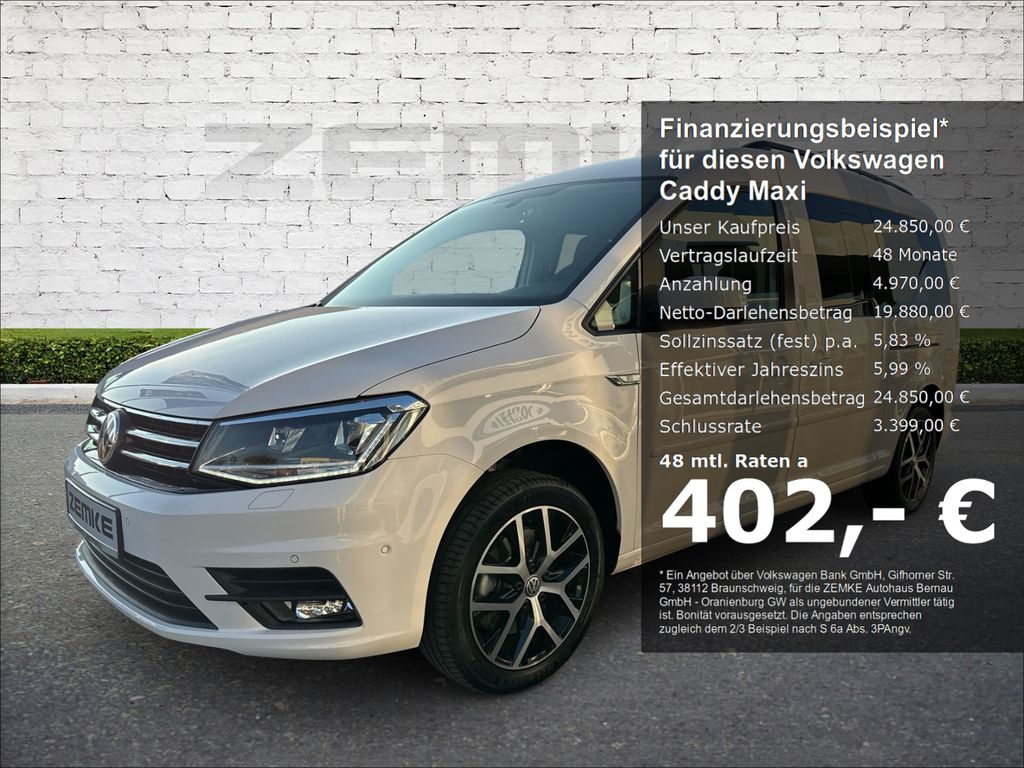 Volkswagen Caddy Maxi 2020