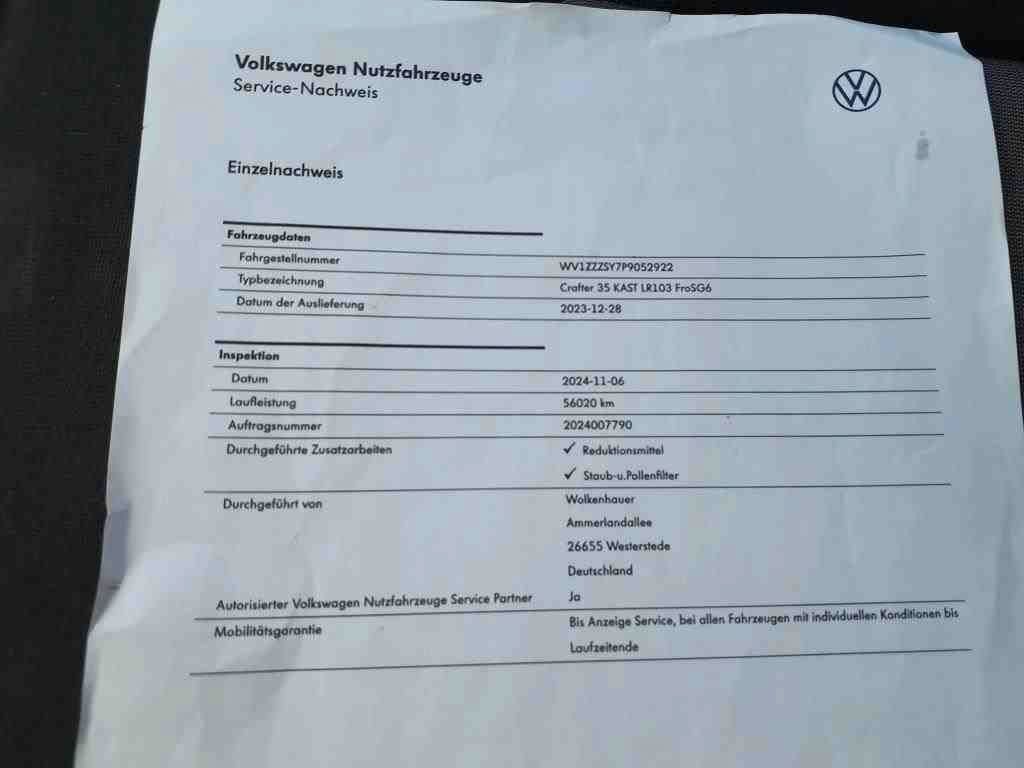 Volkswagen Crafter 2023