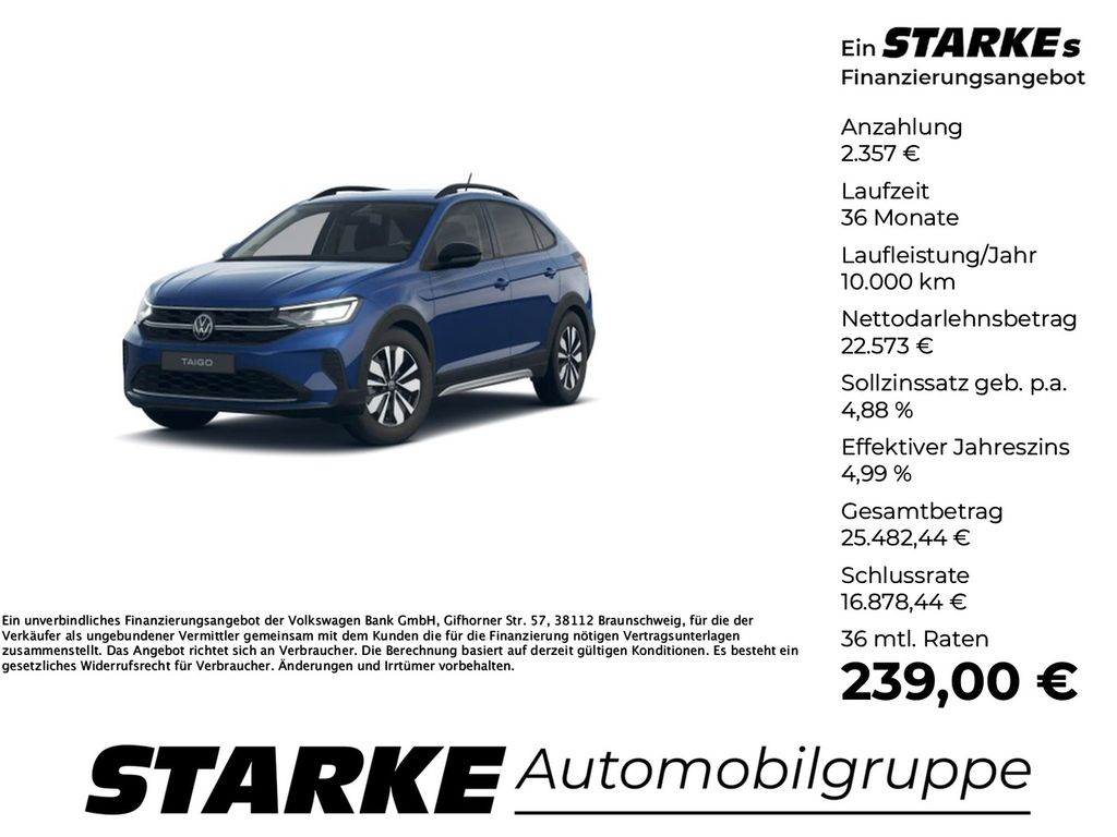 Volkswagen Taigo 2025