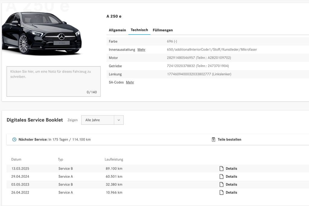 Mercedes-Benz A 250 2021