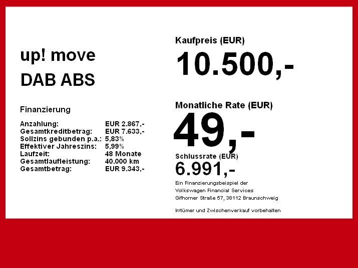 Volkswagen up! 2022